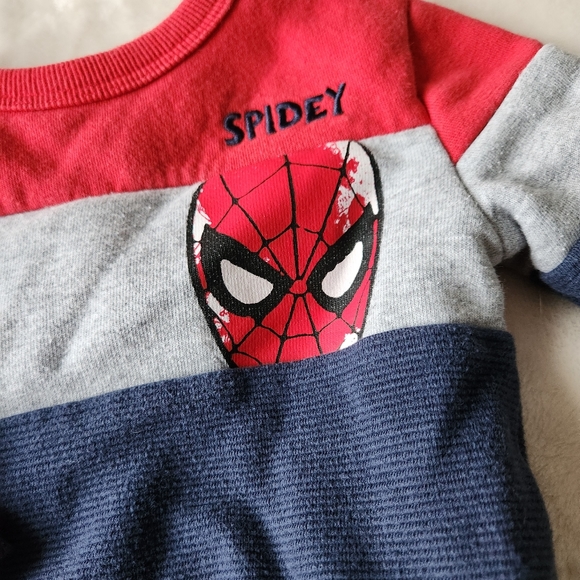 Marvel Infant Spiderman sqeatsuit - Picture 2 of 4